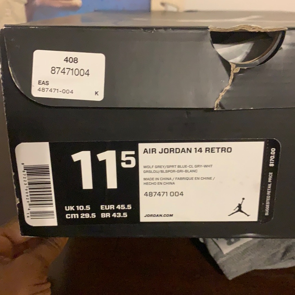 Jordan retro 14 great condition , worn twice